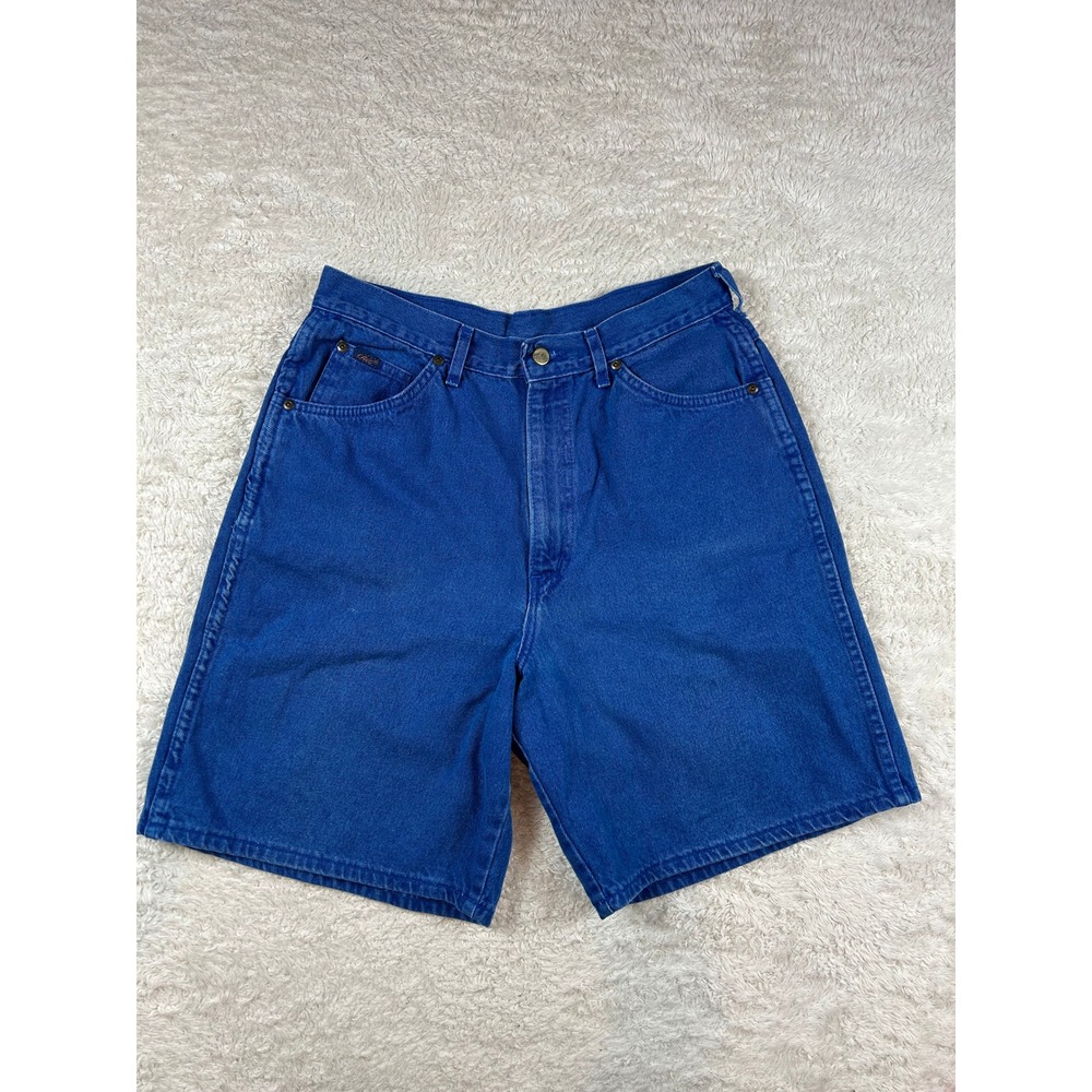 Vintage 80s Chic mom denim jean shorts High rise size 16